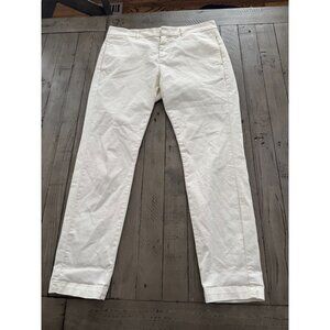 Nili Lotan Cream Ankle Pants